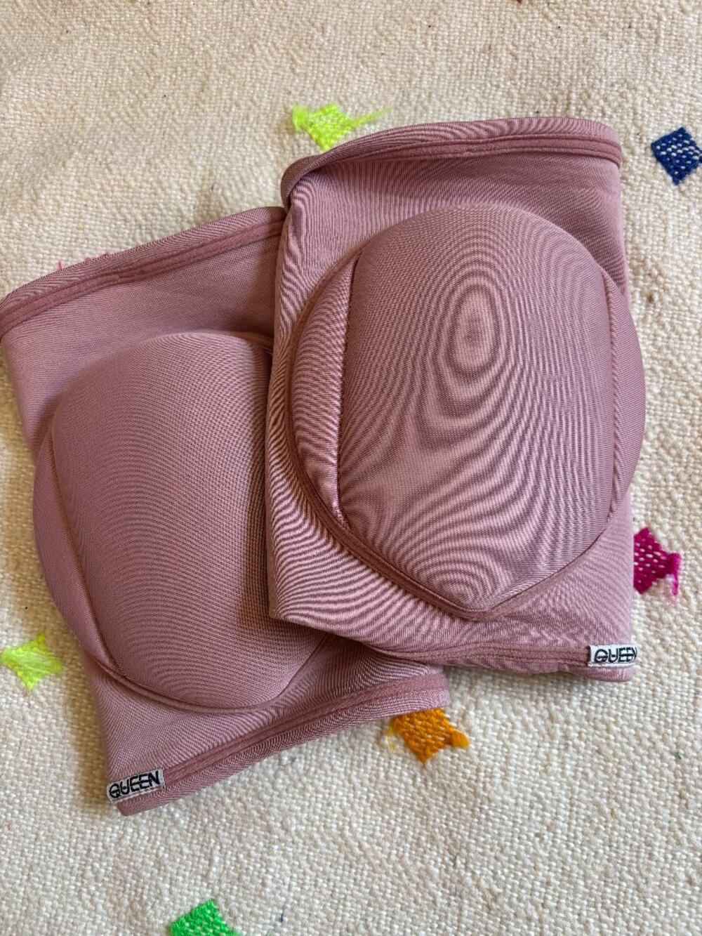 GUC Queen Polewear Kneepads - Dusty pink rose, Size S